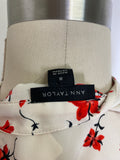 Ann Taylor Cream Top, M