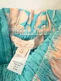 New Hutch Anthropologie Teal 30" Inseam Jumpsuit, S (retail $198)