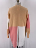 Peach Love Tan Cardigan, M