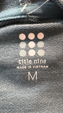 New Title Nine Cabrillo Hoodie Sweatshirt, M