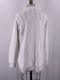 Lucky Brand White Cardigan, S