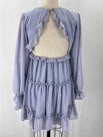 She + Sky Blue Dress, S