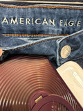 American Eagle 28" Inseam Button Fly Tomgirl Jeans, 8