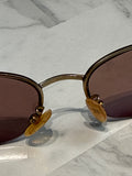Vintage Fendi Cognac F75 Sunglasses + Case