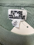 Future Collective Green Sweater, 1X