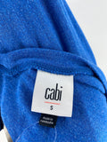 Cabi Blue Top, S
