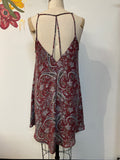 Lush Burgundy Dress, M