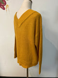 Full Circle Trends Yellow Sweater, XL