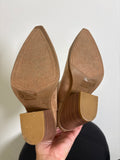 Bamboo Upstream Brown Boots, 6.5