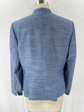 Kasper Blue Blazer Jacket, 12 Petite