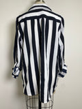 Tommy Hilfiger Black Stripe Top, XL