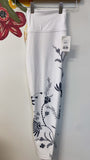 Athleta 24" Inseam White Leggings, L