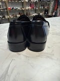 Bass Weejuns Black Loafers, 8.5 Wide