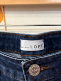 Loft Curvy 27" Inseam Jeans, 12