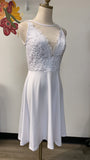 New Grace Karin White Dress, M