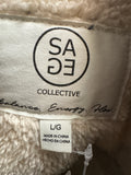 Sage Collective Plaid Jacket, L
