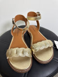 Lucky Brand Gold Sandals, 7