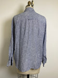 a loves a Blue Top, XS