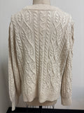 New Crown & Ivy Heather Oatmeal Sweater, XL