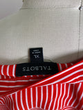 Talbots Red Stripe Top, XL