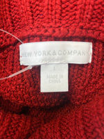 New York & Co Red Sweater, L