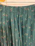 Susan Bristol Green Holly Berry Skirt, 10