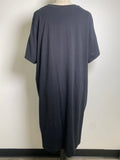 Old Navy Black T-Shirt Dress, XXL Tall