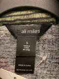 Ali Miles Black Print Sweater, S