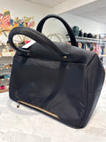 London Fog Black Travel Bag, 16"x12"