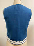 New Strut & Bolt Blue Morgen Top, S