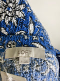 Loft Blue Print Top, S
