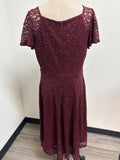 New Dressystar Burgundy Dress, XL