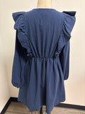 New Fancyinn Blue Dress, M