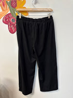 Rachel Zoe Black Drawstring Pocket Pants, S