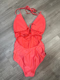 Rachel Roy Coral Swimsuit, L