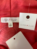New Ultra Flirt Pink Hoodie Sweatshirt, 1X
