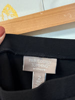 Chico's Black Fabulously Slimming Leggings, L