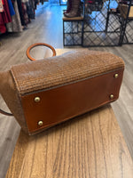 Patricia Nash Brown Crossbody Bag, 16"x10.5"