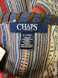 Chaps Blue Sweater, L Petite