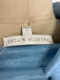 Preston & York Blue Top, L