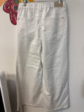 Judy Blue White Palazzo 29" Inseam Jeans, 5/27 Short