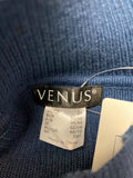 Venus Blue Sweater Dress, 2X