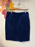 Chadwicks Blue Corduroy Skirt, 12 Tall