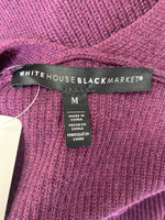White House Black Market Purple Sweater, M