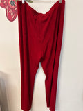 New Chico's Red Travelers No Tummy 32" Inseam Pants, XL