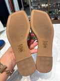 Soda Tan Sandals, 5.5