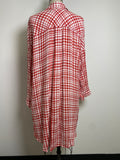 Torrid Red Open Front Topper, 3X