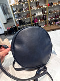 Sole Society Navy Blue Round Crossbody Bag, 8"