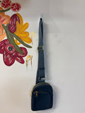 Inicat Blue Crossbody Bag, 8"x6"