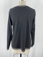 Christopher & Banks Black Cardigan, M